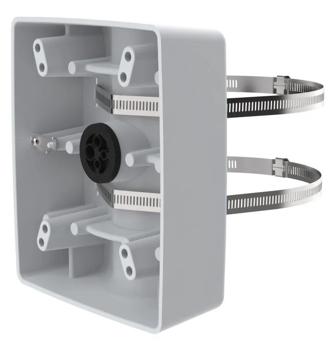 Axis T91B57 - Kit de Montaje en Poste - Instalable en Poste - Interior, Exterior - Blanco