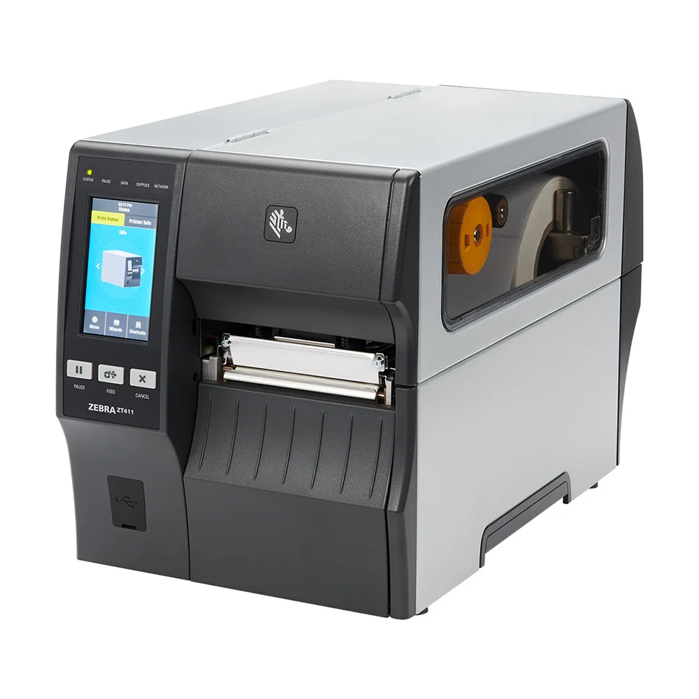 Zebra Zebra Technologies Tt Printer, 203 DPI US Cord, Serial, USB 10 · 100 Ethernet, Bluetooth 4.1 · Mfi, USB Host, Ezpl