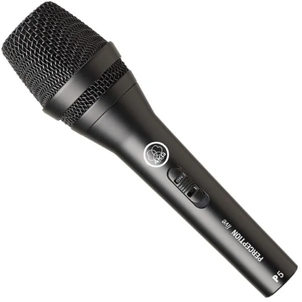 Akg Perception P5 S Micrófono de Mano Dinamico Supercardioide Xlr Negro
