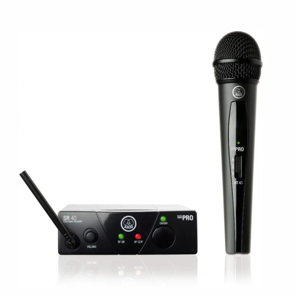 Akg WMS40 Mini Micrófono Inalámbrico VOCX1 US45 Negro