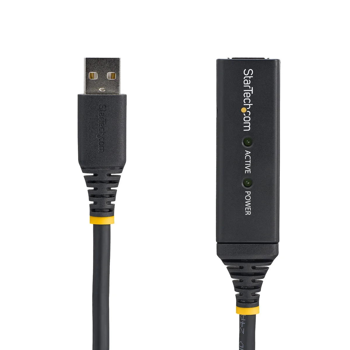 Startech.com Cable de Extensión Alargador de 10M USB 2.0 Hi Speed Alta Velocidad Activo Amplificado - Macho a Hembra USB a - Negro