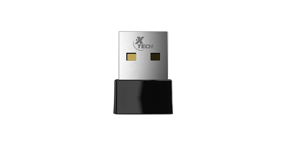 Xtech - Network Adapter - USB 2.0 - Wless Ac Dband 600MBPS XTC-600