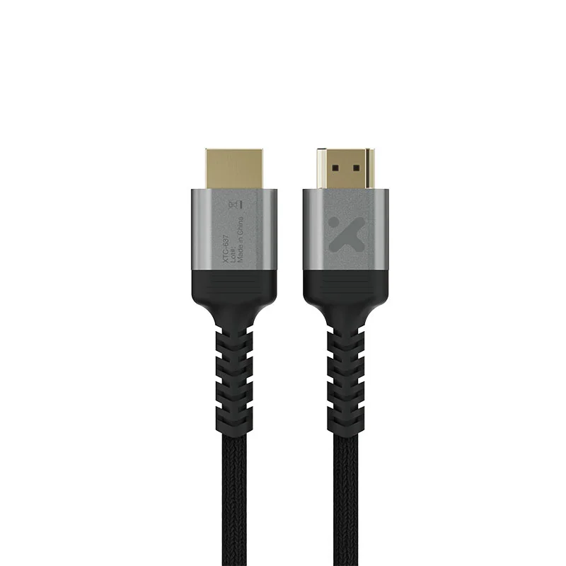 Xtech - HDMI Cable - Component Video · Audio - HDMI Male - 6FT 8K V2.1 XTC-637