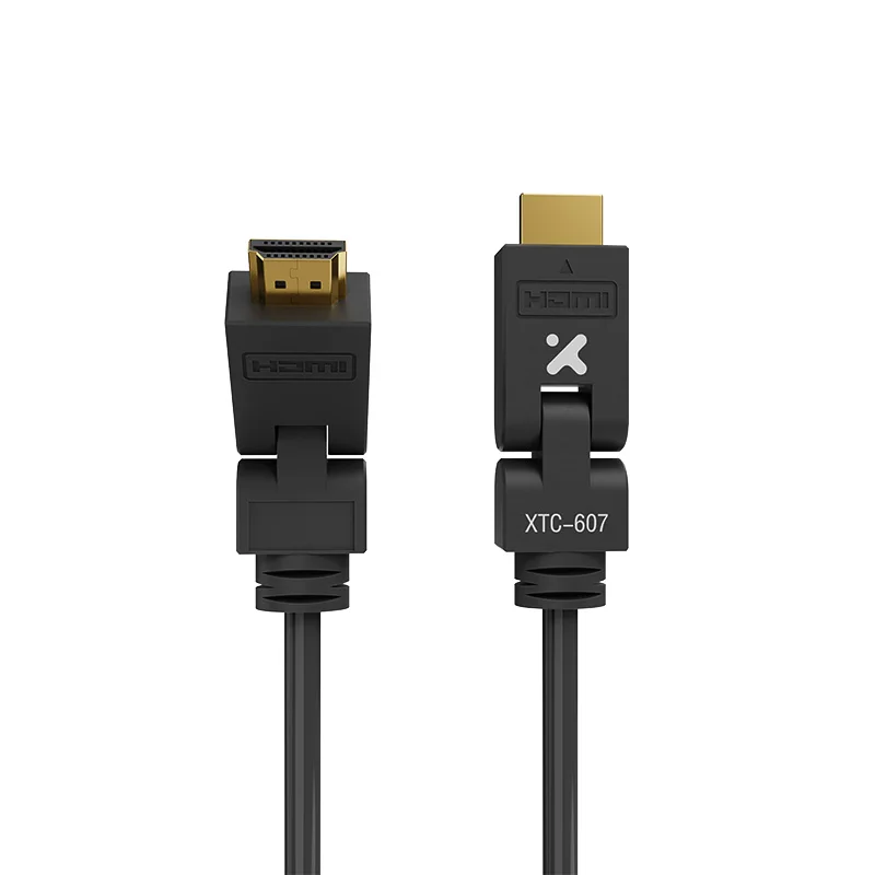 Xtech - Video · Audio Cable - HDMI - Male To Male Swivel 6F XTC-607