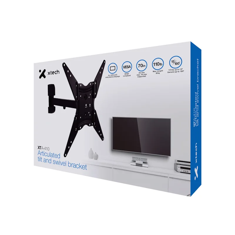 Xtech - Wall Mount Bracket - Art. 20-70" XTA-410