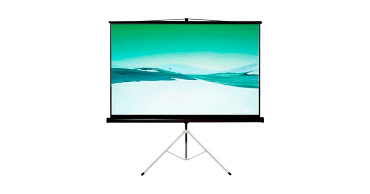 Klip Xtreme KPS-102B - Pantalla de Proyección con Trípode - 86 Pulgada ( 218 CM ) - 43 - Matte Blanco