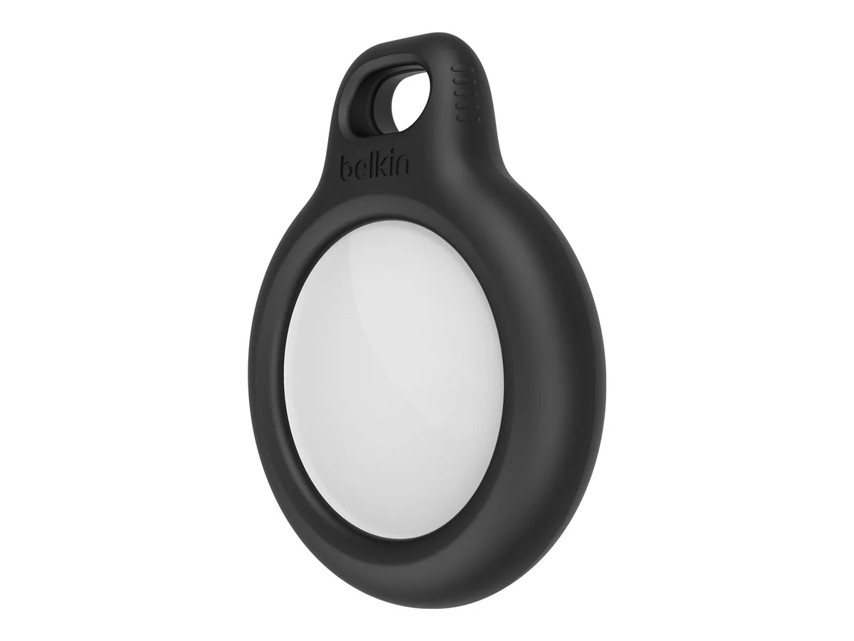 Belkin - Soporte de Seguridad para Etiqueta Bluetooth Antipérdida - Negro - para Apple Airtag