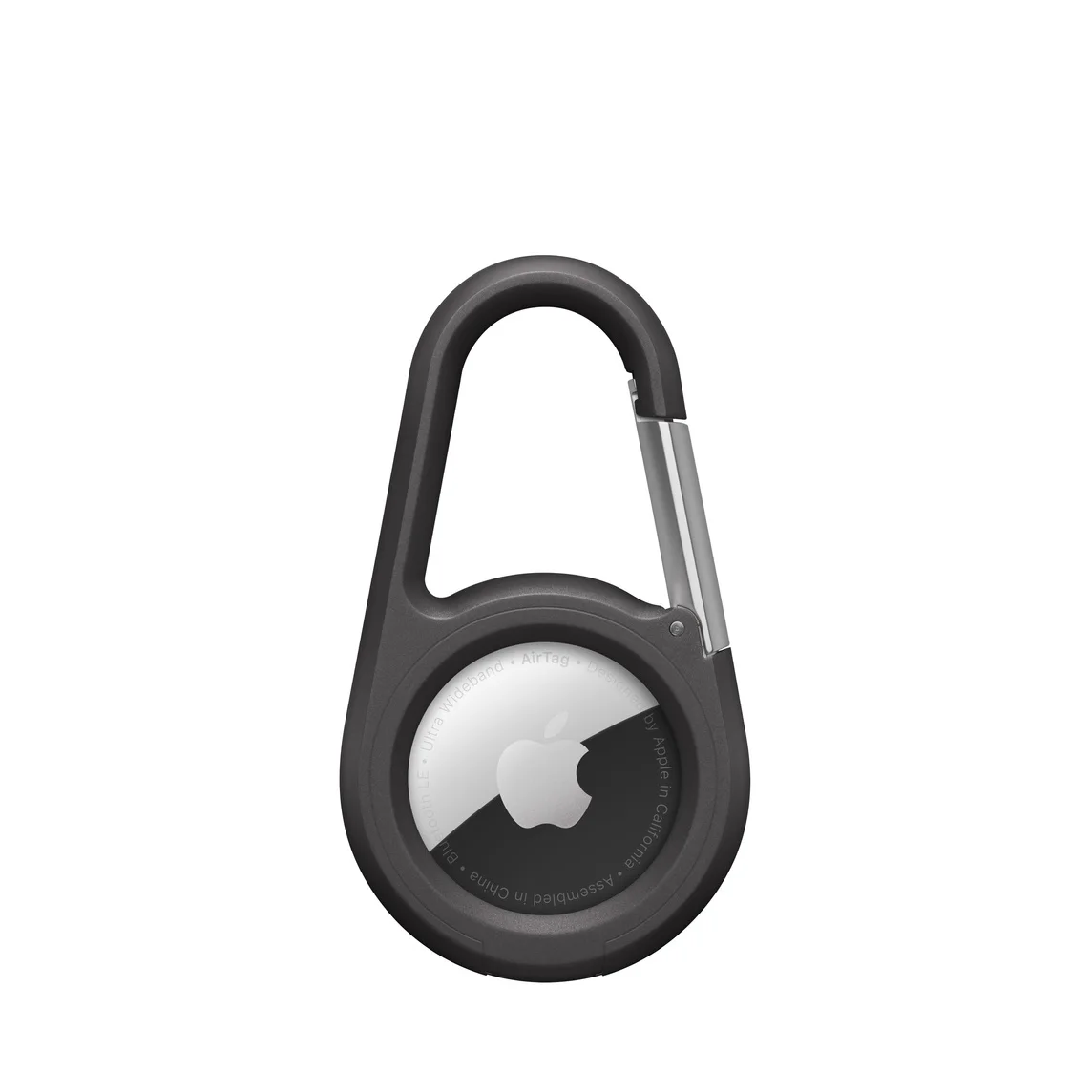 Belkin Secure Holder With Carabiner - Estuche para Airtag - Negro - para Apple Airtag