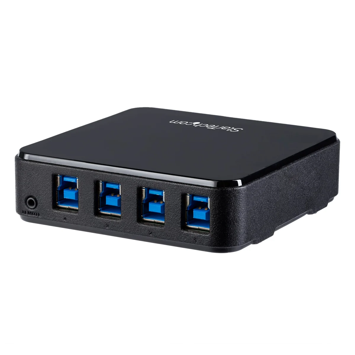 Startech.com Switch Conmutador USB 3.0 4X4 para Compartir Dispositivos Periféricos - Hub - 8 X Superspeed USB 3.0
