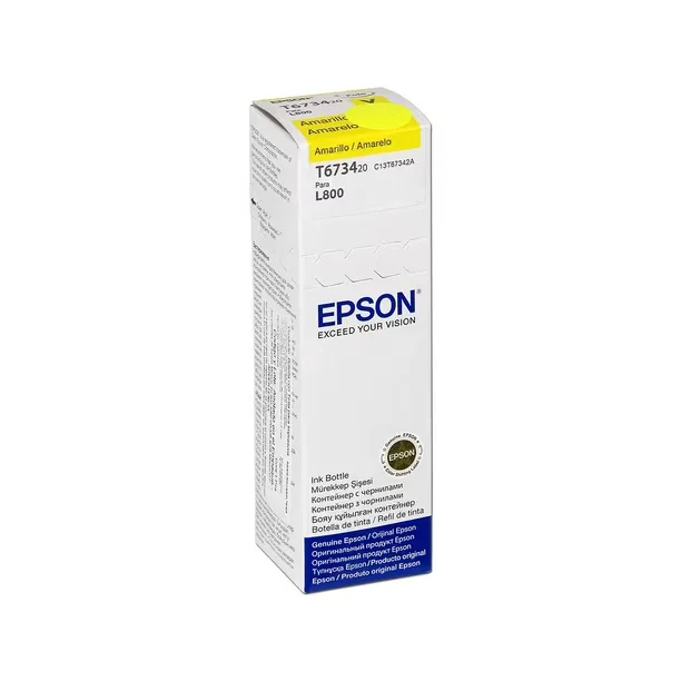 Epson T673 - Amarillo - Original - Recarga de Tinta