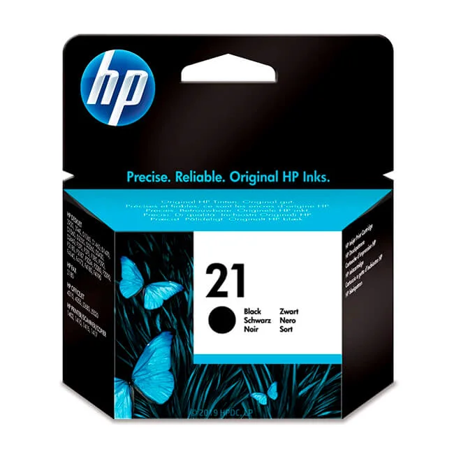 Hp 21 - 5 Ml - Negro - Original - Cartucho de Tinta
