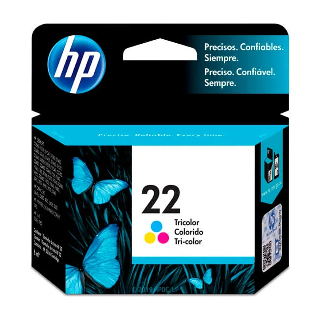 Hp 22 - 5 Ml - Color (cian, Magenta, Amarillo) - Original - Cartucho de Tinta