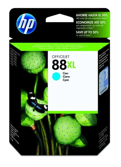 Hp 88XL - 17.1 Ml - Alto Rendimiento - Cián - Original - Cartucho de Tinta - para Officejet Pro K550, K550DTN, K550DTWN