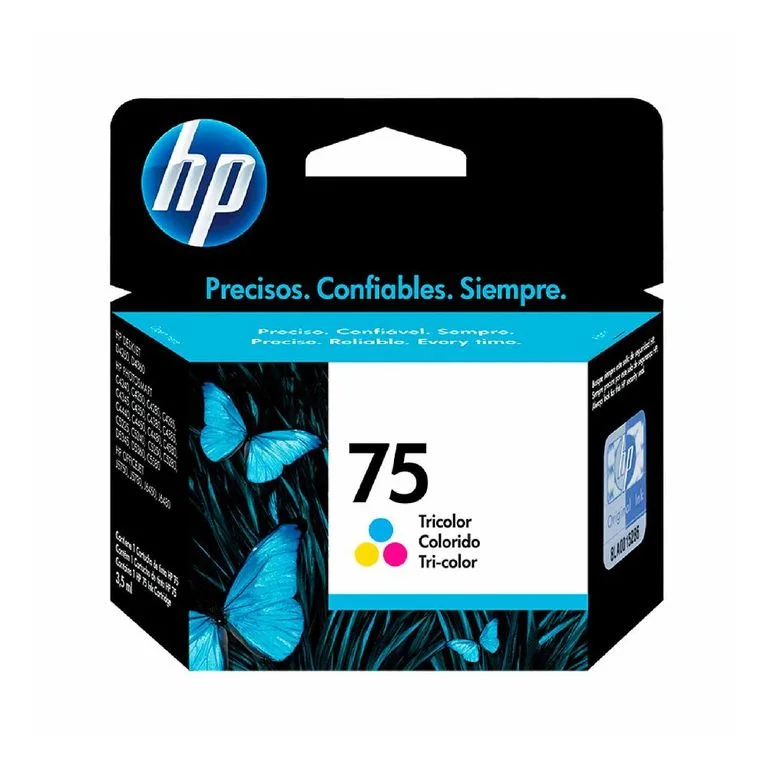 Hp 75 - 3.5 Ml - Color (cian, Magenta, Amarillo) - Original - Cartucho de Tinta