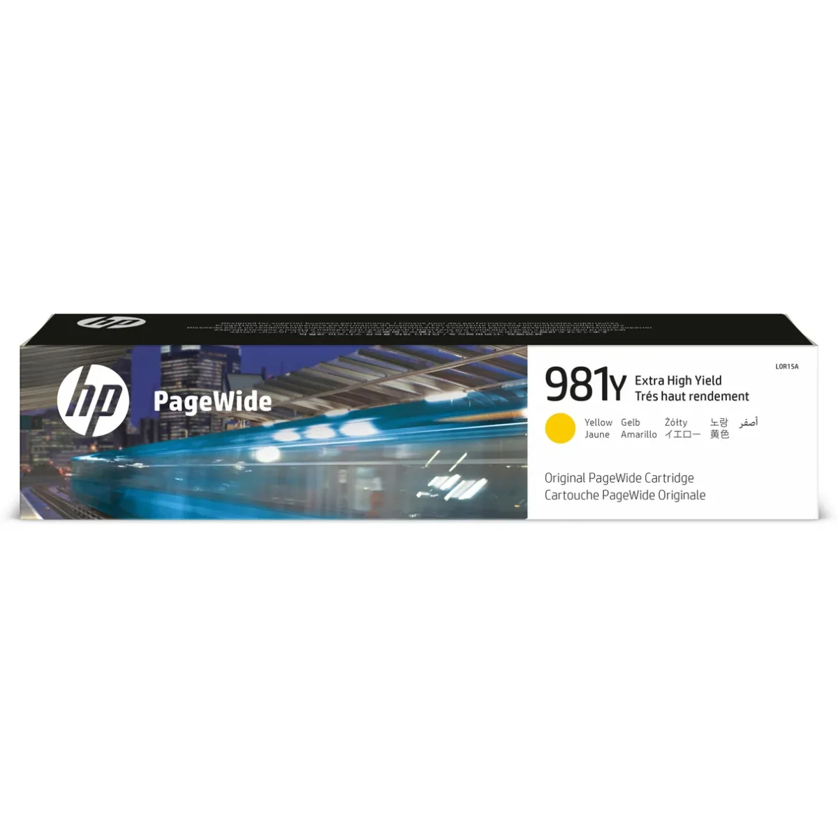 Hp 981Y - 185 Ml - Rendimiento Extra Alto - Amarillo - Original - Pagewide - Cartucho de Tinta