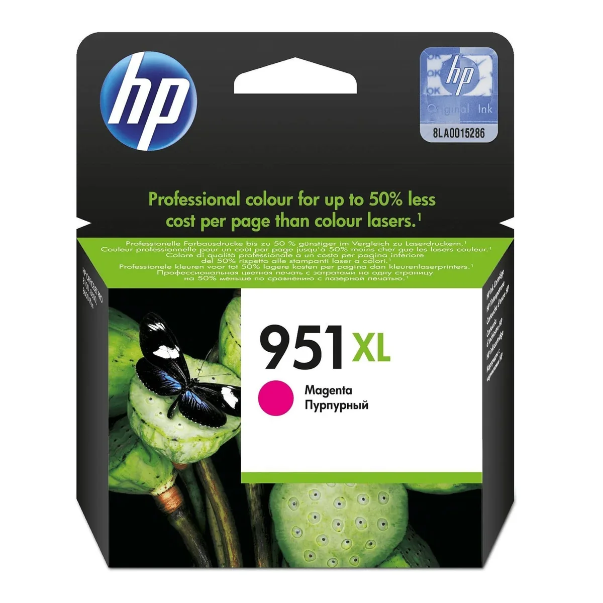 Hp 951XL - 17 Ml - Alto Rendimiento - Magenta - Original - Cartucho de Tinta