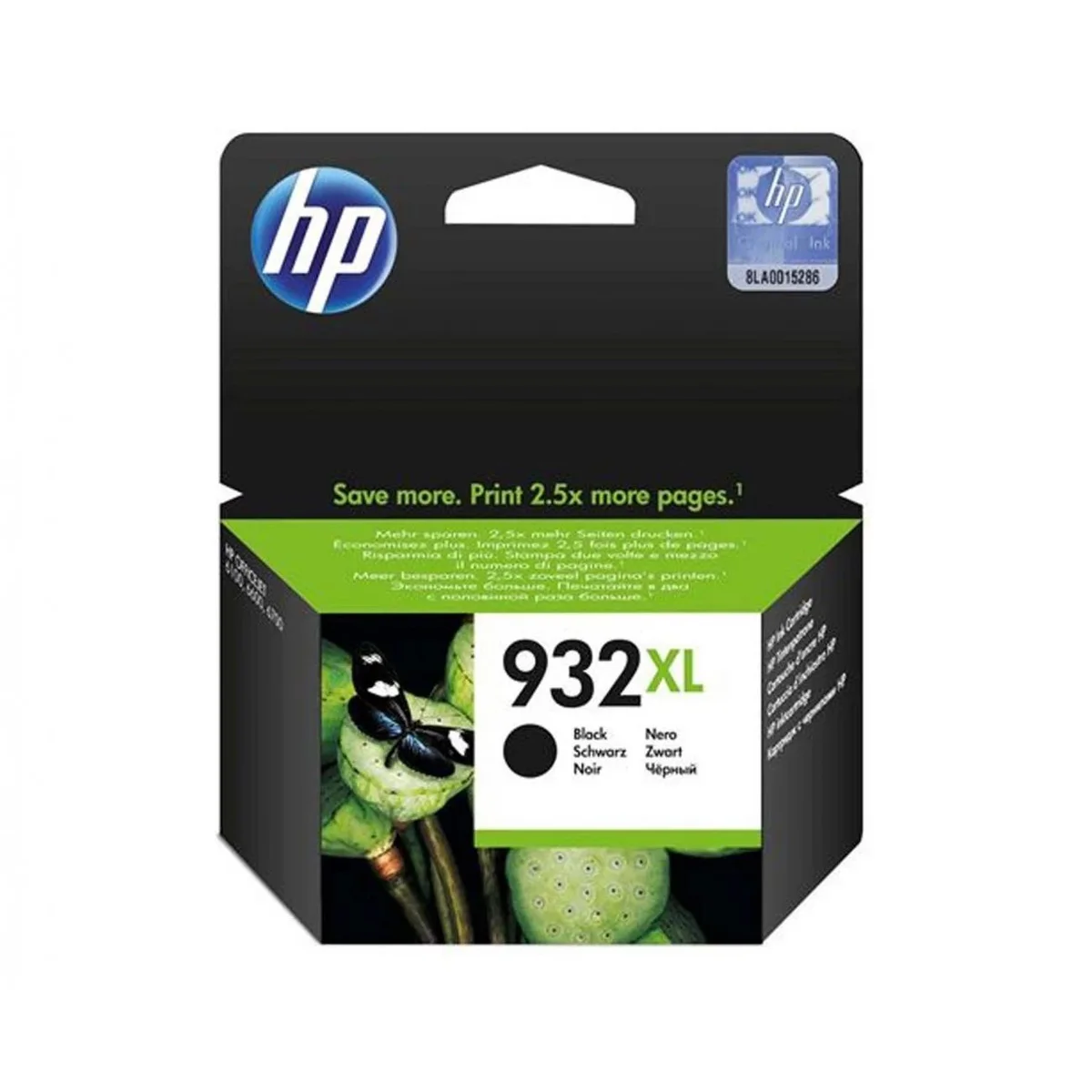 Hp 932XL - Alto Rendimiento - Negro - Original - Cartucho de Tinta