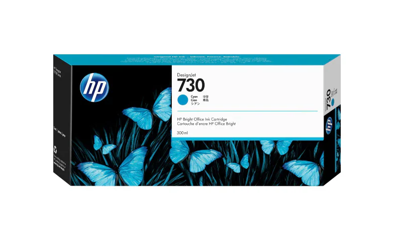 Hp 730 - 300 Ml - Gran Capacidad - Cián - Original - Designjet - Cartucho de Tinta
