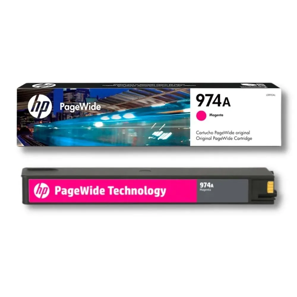 Hp - 974A - Ink Cartridge - Magenta - Pagewide