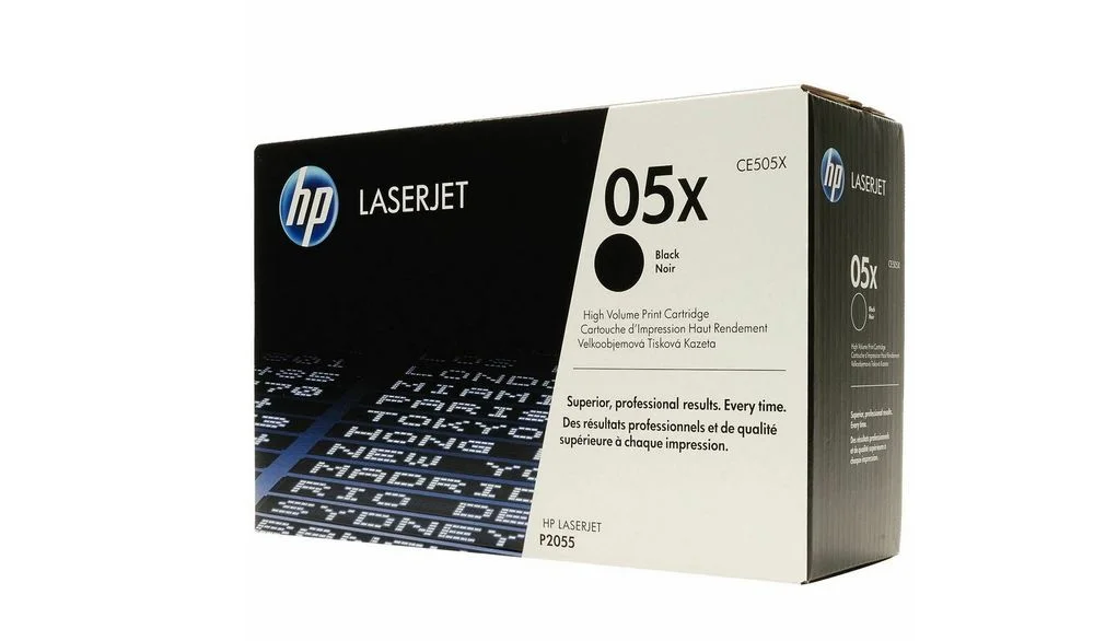 Hp 05x - Alto Rendimiento - Negro - Original - Laserjet - Cartucho de Tóner (CE505X)