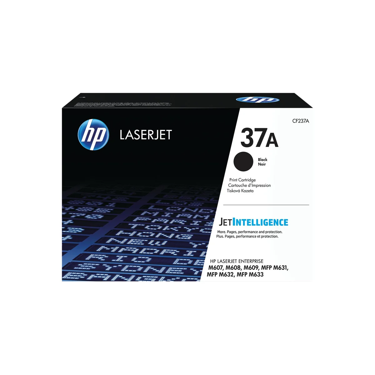 Hp 37A - Negro - Original - Laserjet - Cartucho de Tóner (CF237A)
