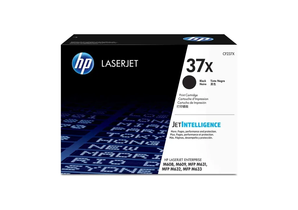 Hp 37x - Alto Rendimiento - Negro - Original - Laserjet - Cartucho de Tóner (CF237X) Gobierno de Ee. Uu
