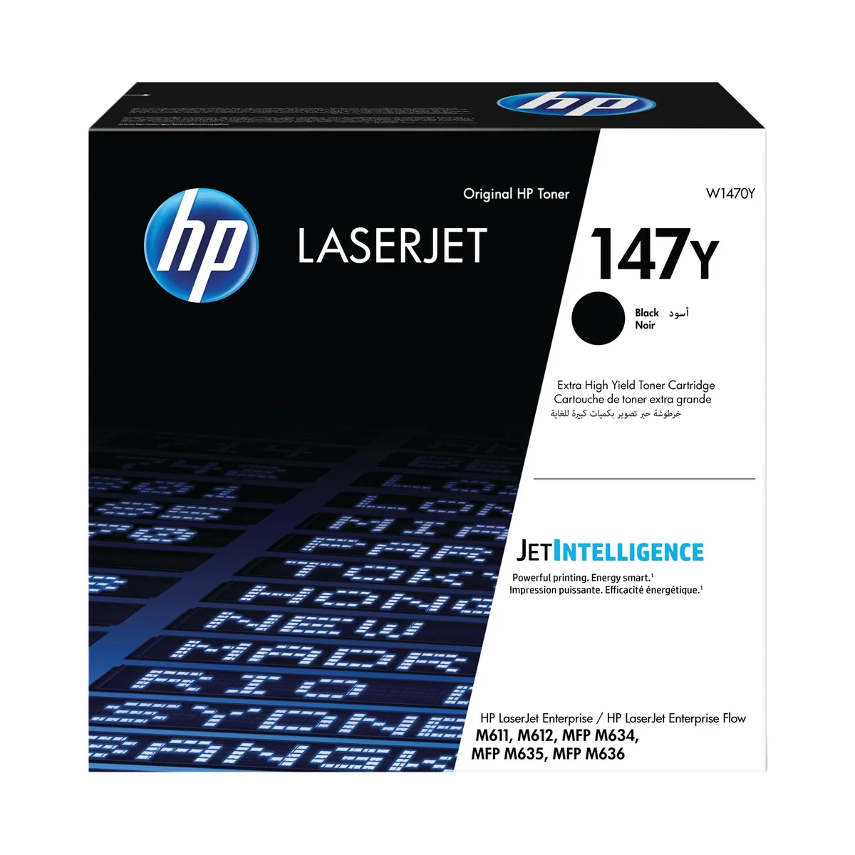 Hp 147Y - Rendimiento Extra Alto - Negro - Original - Laserjet - Cartucho de Tóner (W1470Y)