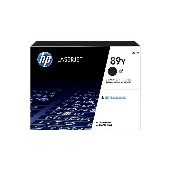 Hp 89Y - Gran Capacidad - Negro - Original - Laserjet - Cartucho de Tóner (CF289Y)
