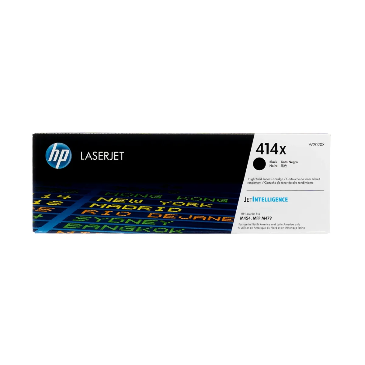 Hp 414x - Alto Rendimiento - Negro - Original - Laserjet - Cartucho de Tóner (W2020X)