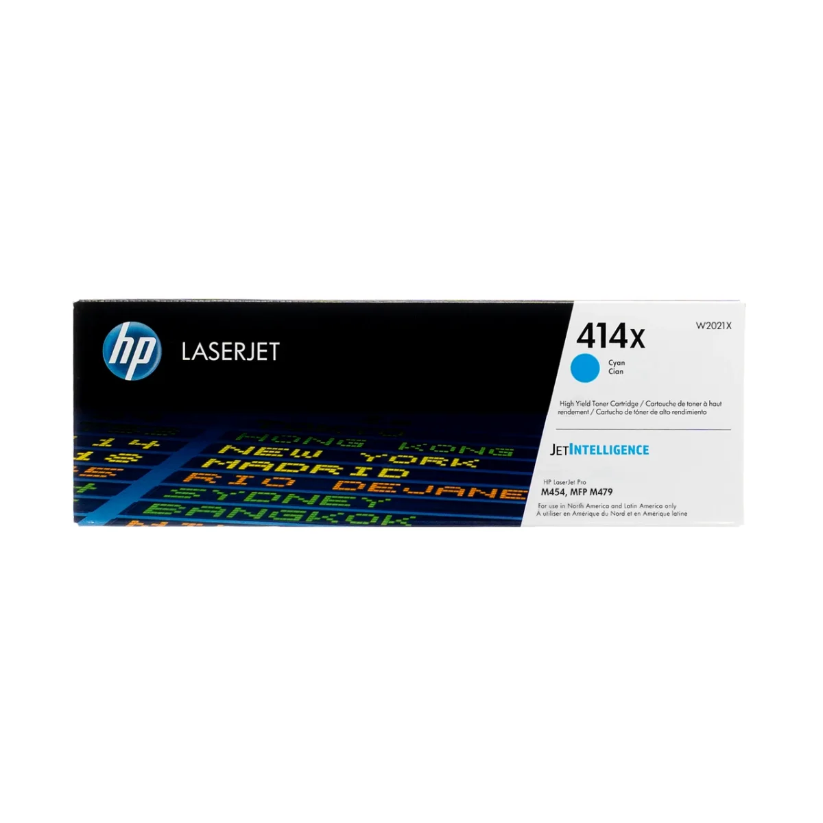 Hp 414x - Alto Rendimiento - Cián - Original - Laserjet - Cartucho de Tóner (W2021X)