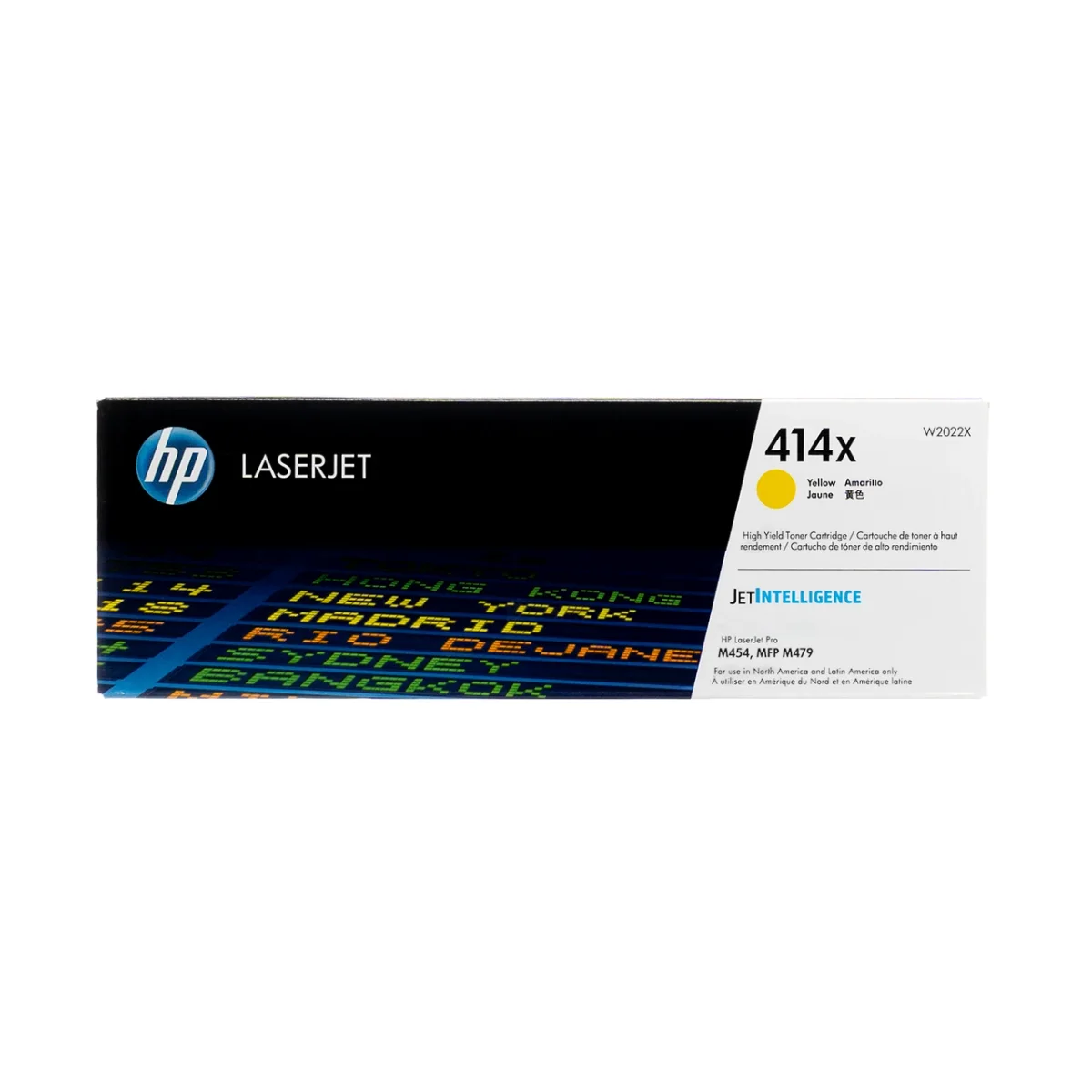 Hp 414x - Alto Rendimiento - Amarillo - Original - Laserjet - Cartucho de Tóner (W2022X)