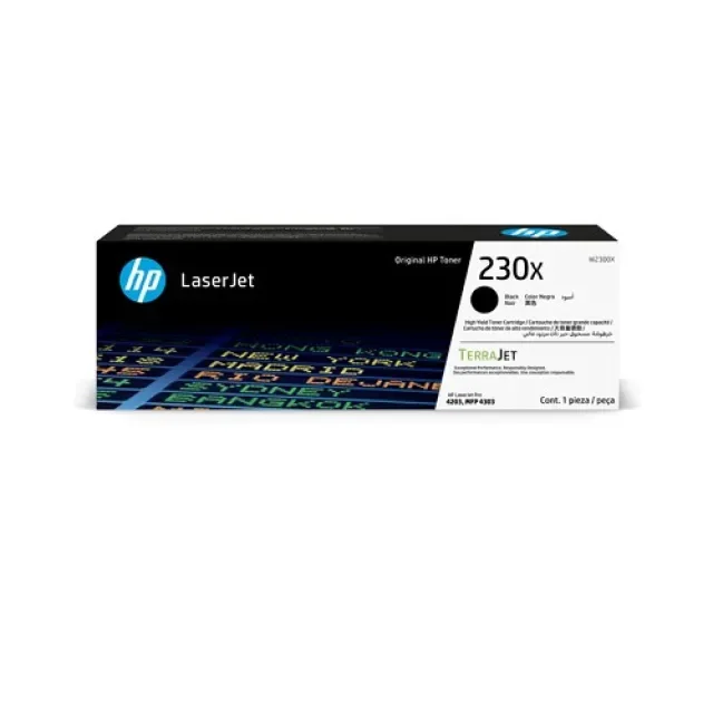 Hp 230x - Negro - Original - Laserjet - Cartucho de Tóner (W2300X)