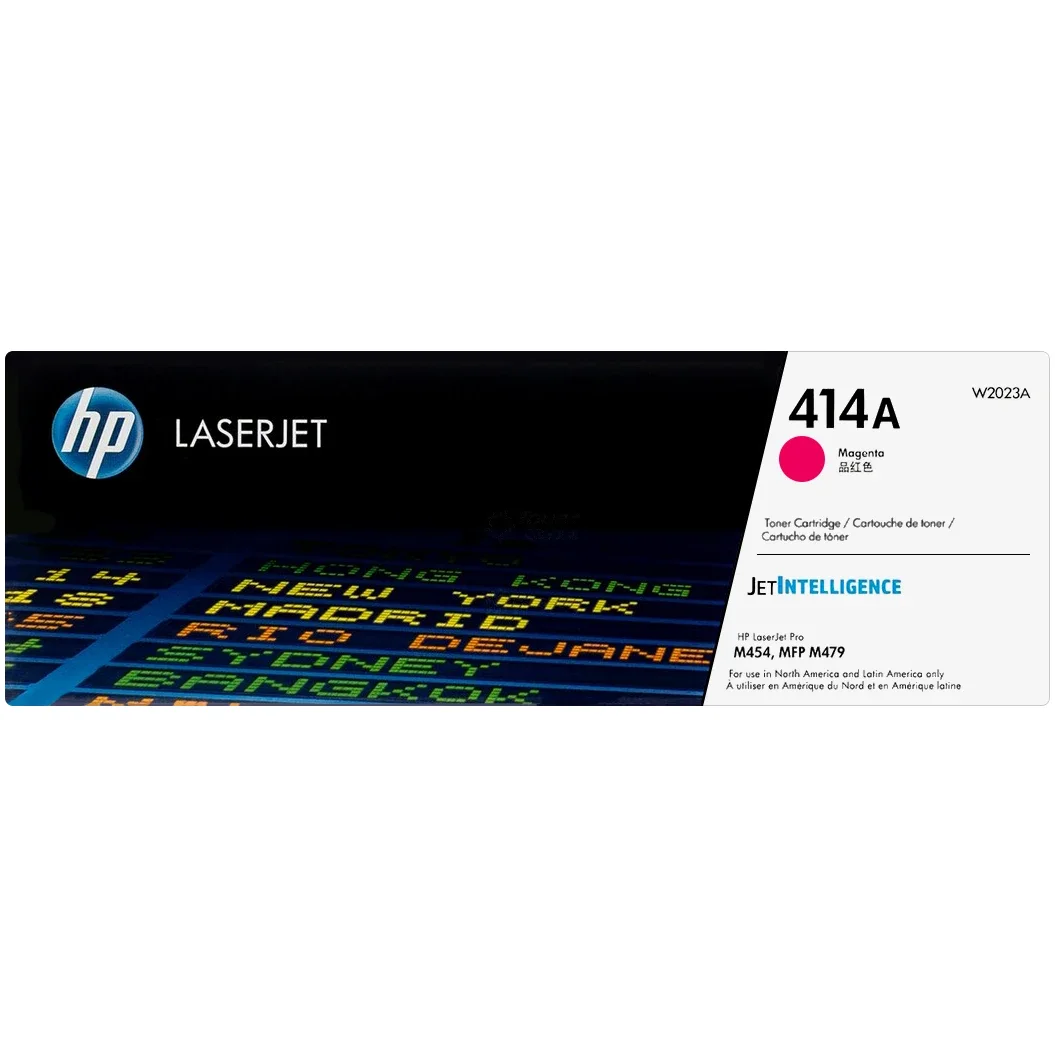 Hp 414A - Magenta - Original - Laserjet - Cartucho de Tóner (W2023A)