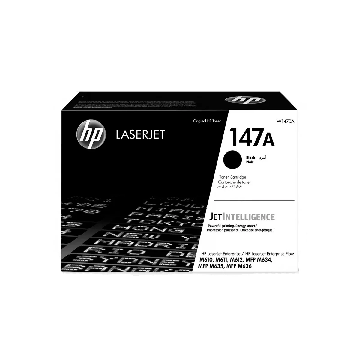Hp 147A - Negro - Original - Laserjet - Cartucho de Tóner (W1470A)