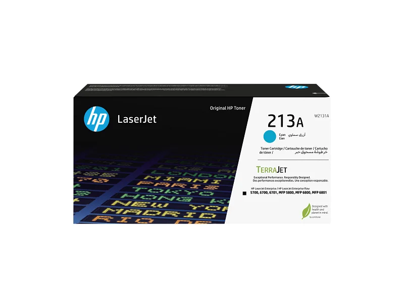 Hp 213A - Cián - Original - Laserjet - Cartucho de Tóner (W2131A)