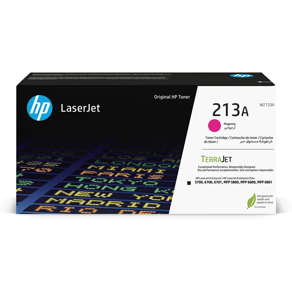 Hp 213A - Magenta - Original - Laserjet - Cartucho de Tóner (W2133A)