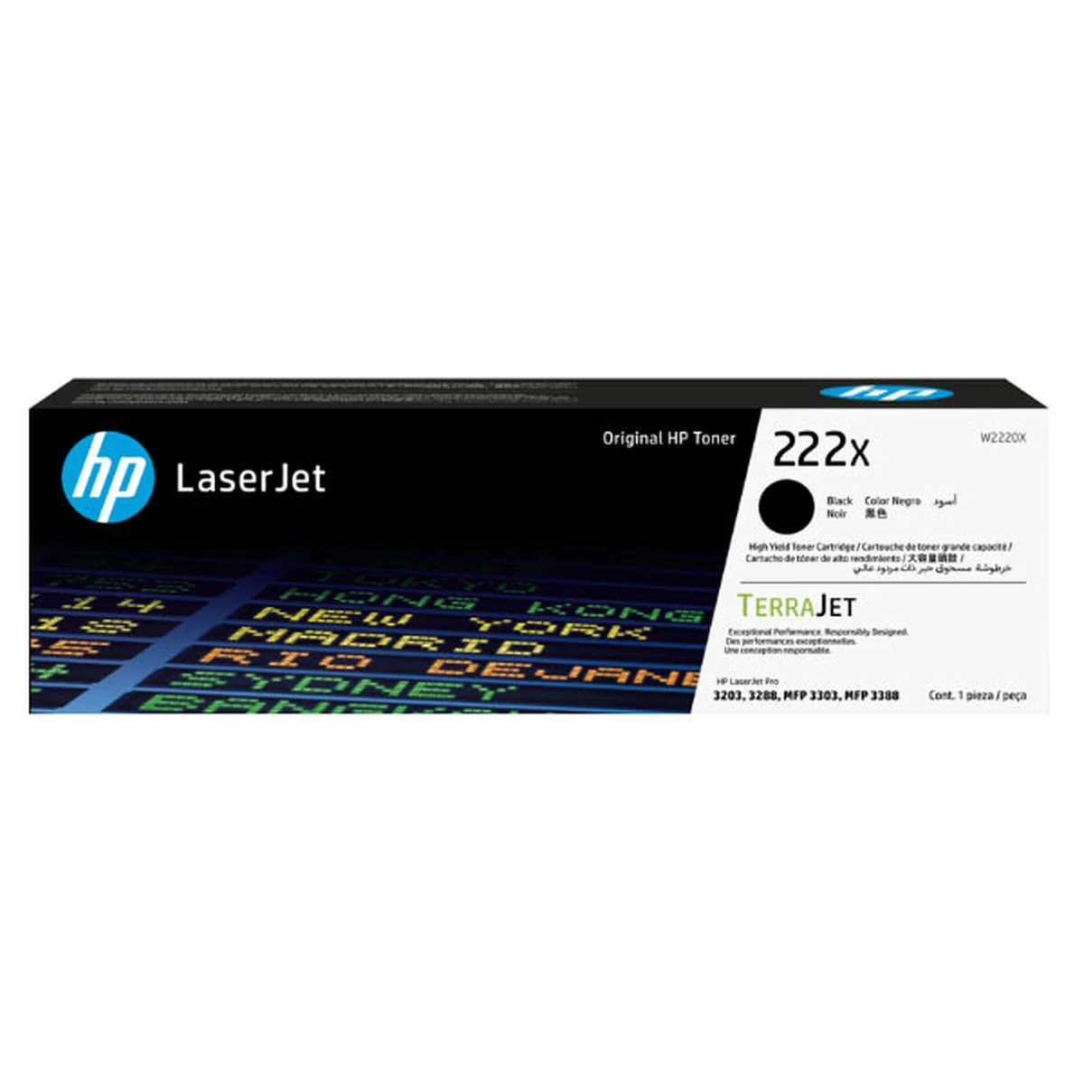 Hp - 222x - Toner Cartridge - Negro - Original Laserjet