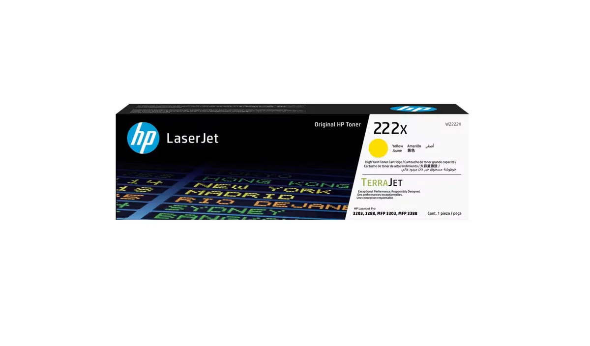 Hp - 222x - Toner Cartridge - Yellow - Original Laserjet