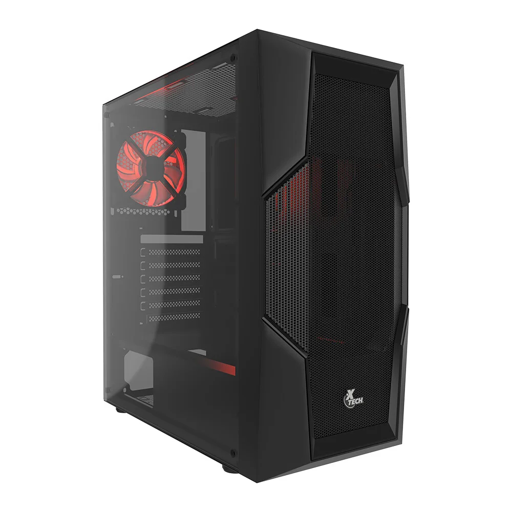 Xtech Gamer Series Phobos - Mid Tower - ATX - Panel Lateral con Ventana (cristal Templado)