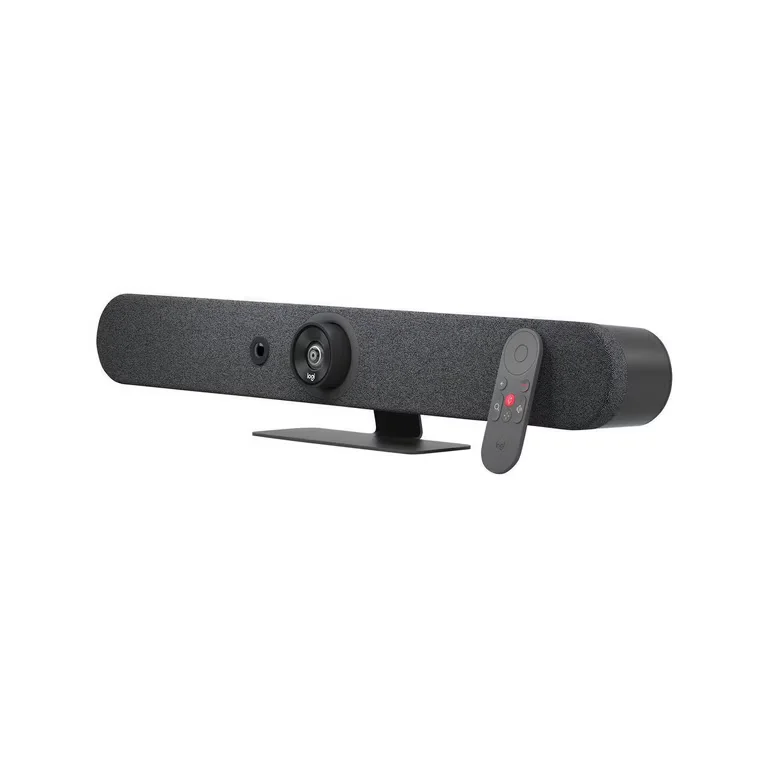 Logitech Rally Bar Mini - Dispositivo de Vídeoconferencia - Certificado por Zoom, Certificado para Equipos de Microsoft
