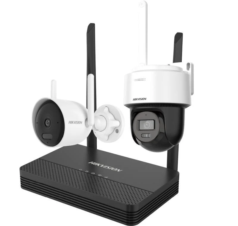Hikvision - Surveillance Camera - Indoor · Outdoor - DS-J142I(ESTÁNDAR)/NKS424WBPH WIFI