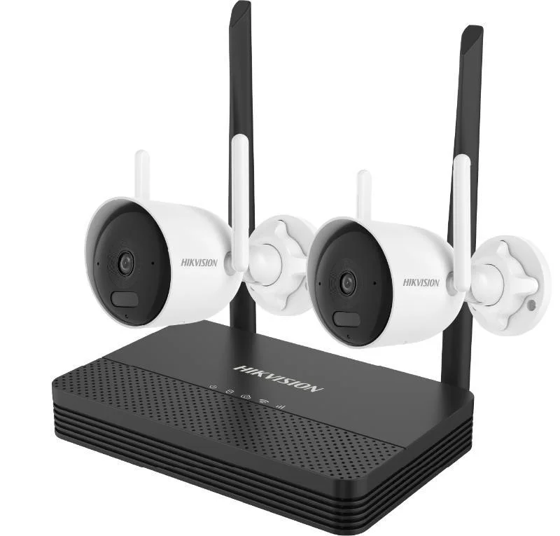 Hikvision - Surveillance Camera - Indoor · Outdoor - 4MP H.265 Two Bullet WIFI Nv