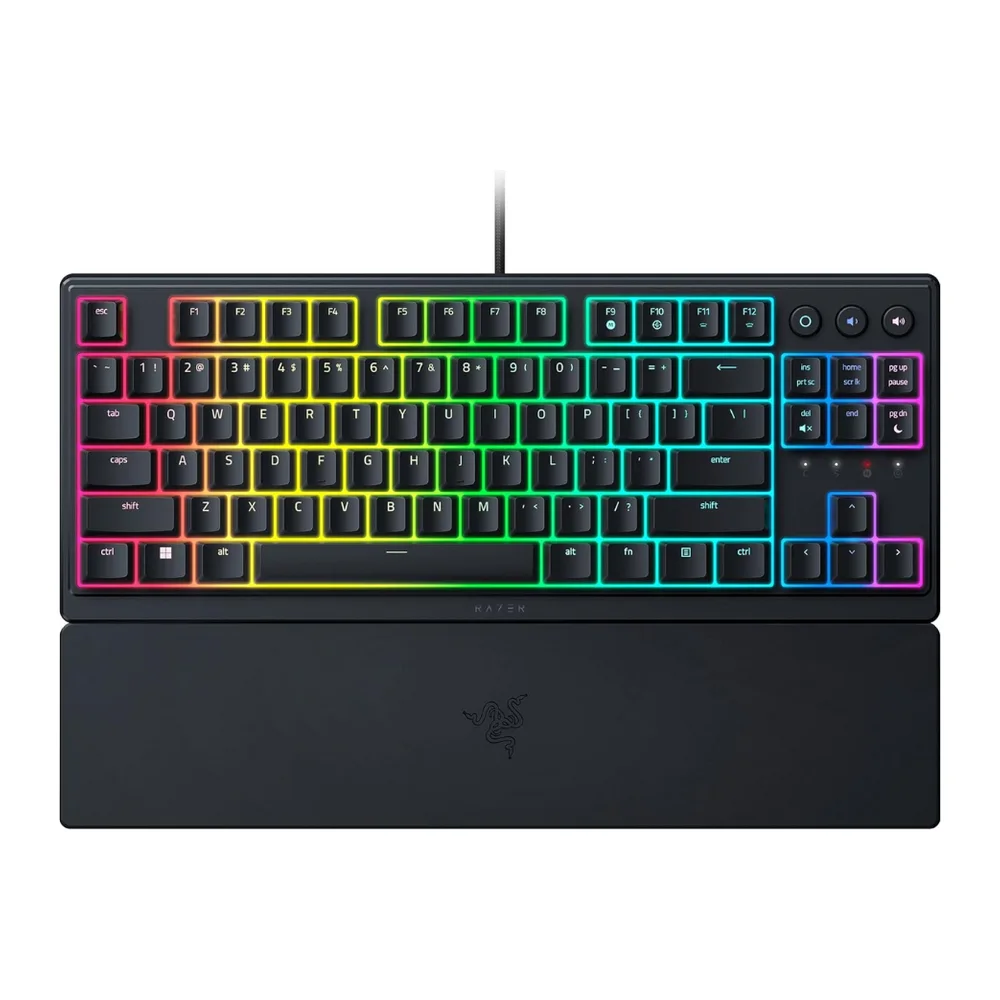 Razer Ornata V3 Tenkeyless - Teclado - TKL - Retroiluminación - USB - Qwerty - Ee. Uu. - Interruptor: Tactile