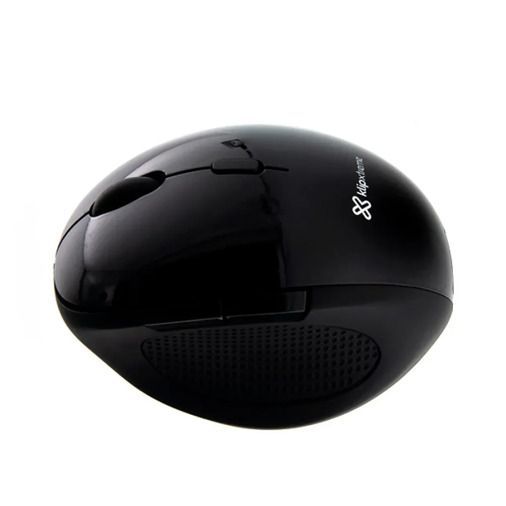Klip Xtreme - Mouse - 2.4 GHZ - Wireless - Negro - Ergonomic