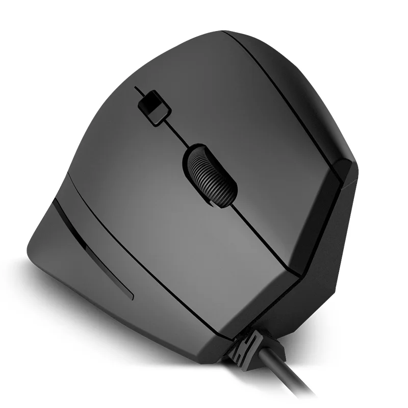Klip Xtreme - Mouse - USB - Wired - Negro - Ultra Ergonomic