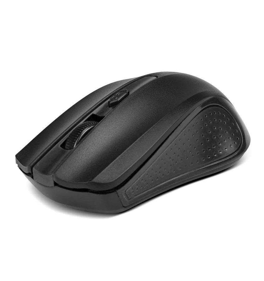 Xtech - Mouse - 2.4 GHZ - Wireless - All Negro - 1600 DPI XTM-310BK