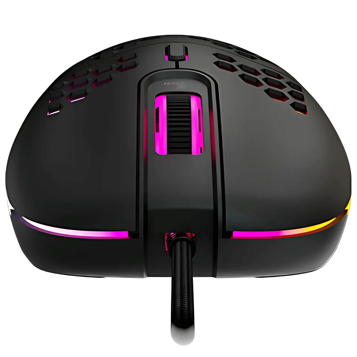 Xtech - XTM-620 - Mouse - USB - Wired - Negro - Gamer 7 Button Honeycomb