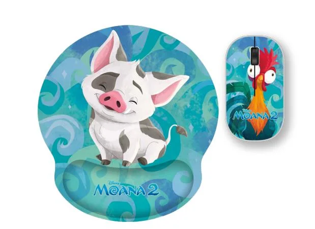 Xtech - XTM-DKT4MO - Mouse And Mouse Pad Kit - 2.4 GHZ - Wireless - Moana 2 KT4MO
