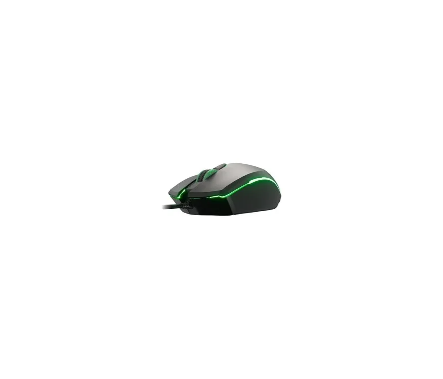 Xtech - XTM-218 - Mouse - USB - Wired - Negro - 4 Buttons With Light 2400 DPI