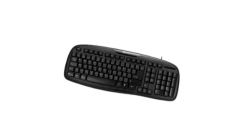 Klip Xtreme KKS-050S - Teclado - USB - Español - Negro Azabache